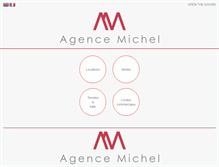 Tablet Screenshot of agence-michel-tournan.com